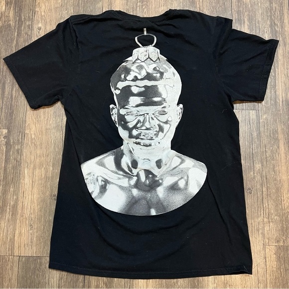 Unisex Lil Nas X Black Logo Front And Back Tee Shirt Size S - Picture 5 of 8